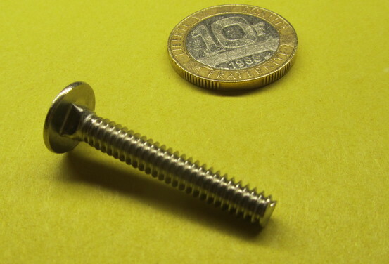 Carriage Bolts – 3/16"-24 X 1-1/4", Zinc-Plated Steel, 100-Piece – Square Neck, For Wood & Metal Fastening