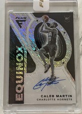 2020 Panini Flux Caleb Martin Rookie Auto 1/1 Black Shimmer Equinox
