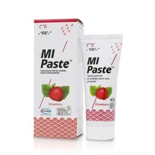 GC MI Paste Oral Topical Crème with RECALDENT 40g Tube - STRAWBERRY Flavor