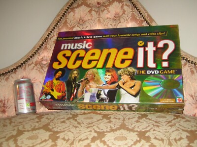 MTV Music Scene It? Brettspiel. Vintage von 2005 Screen Life Spiel Neu & Sealed