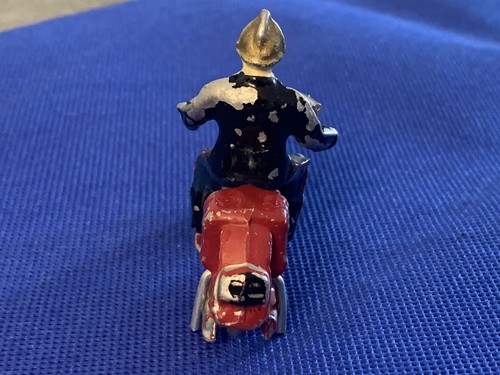 Antique Quiralu Motorcycle Firefighter Toy (2) - Picture 5 of 7
