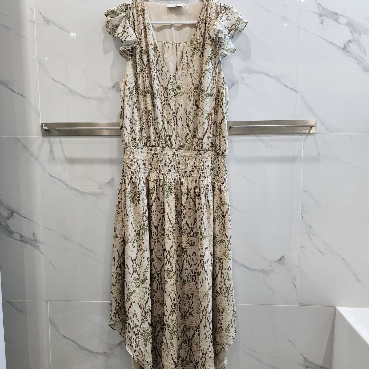 green emerald velvet dress Ramy Brook