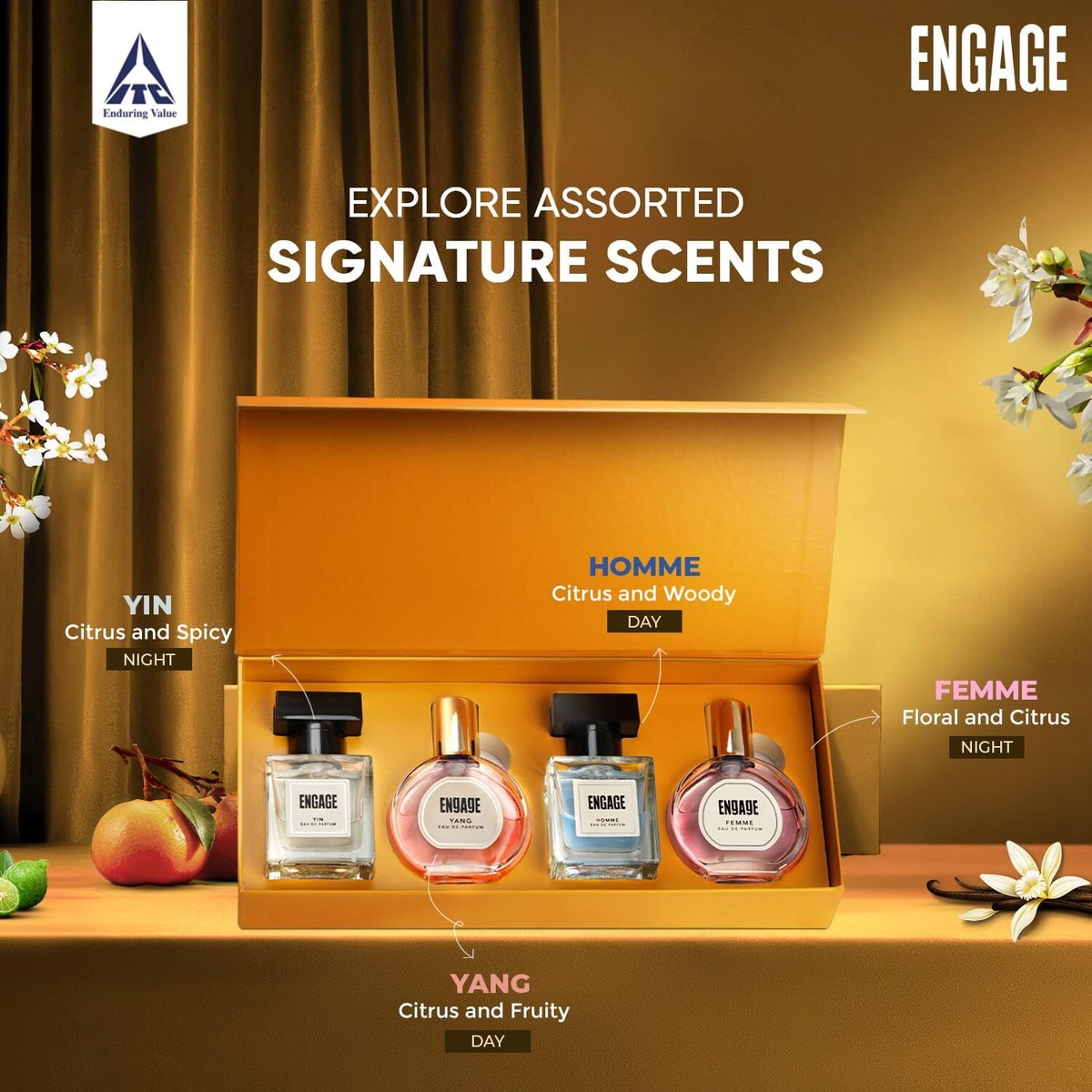 Engage Homme Eau De Engage Perfume Citrus Fresh Engage