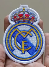 Real Madrid Football Club Logo Iron on Patch - Sew Patch - Embroidered Patch