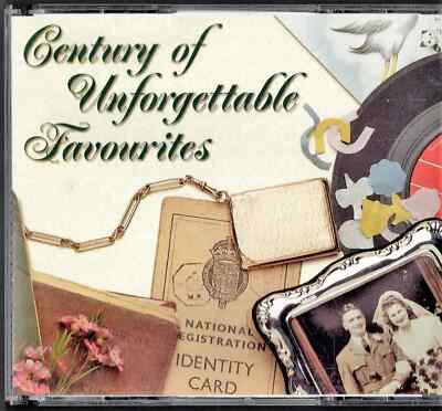 CENTURY OF UNFORGETTABLE FAVOURITES 6CD SET 108 songs of romance shows films etc