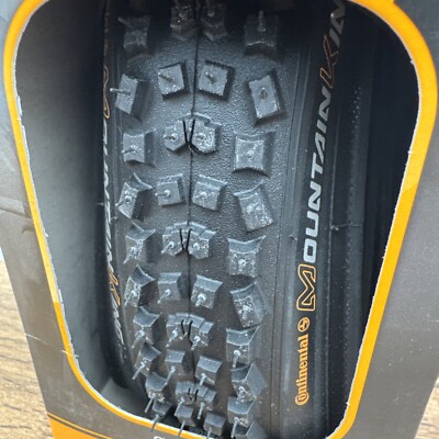 Continental(コンチネンタル) MOUNTAIN KING CX ブラック 700×32C 0100472(未使用品) Continental Mountain King CX 700c X 32mm Folding Black Chili