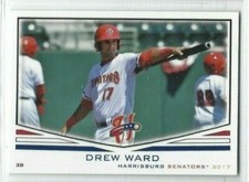 2017 Harrisburg Senators (Double-A Washington Nationals) Drew Ward