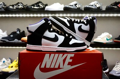 Nike Premium Dunk High Black / White / Action Grape 1915031 Size 10