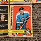 1972/73 Topps PITTSBURGH PENGUINS’ Team Set - JIM RUTHERFORD RC  - 10 Cards  — photo 10