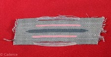 WW2 German HBT Uniform Jacket BEVO Panzer Tank Collar Tab Single Patch F384
