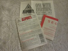 PAPERS 1995 FACTORY SET 450 Illuminati INWO C...