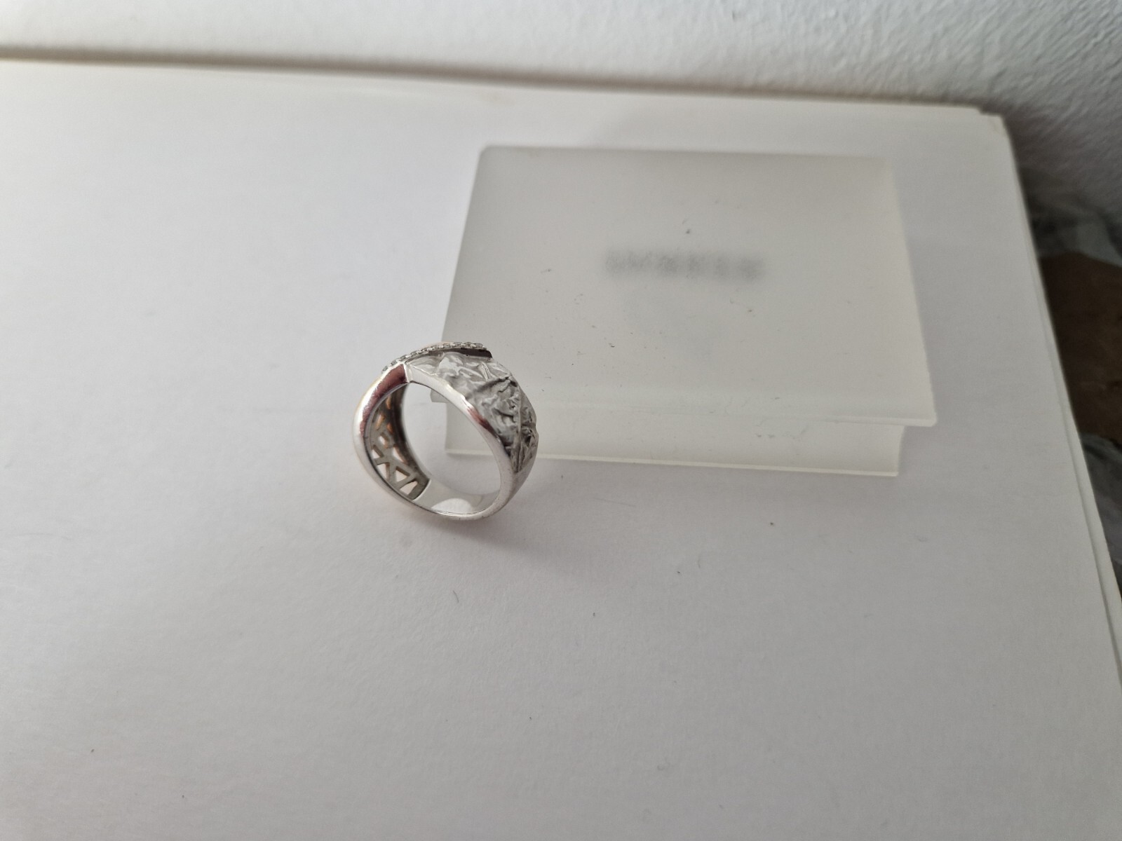 SUENO Solid Silver Ring Two Tone -Sterling - 925 - image 7