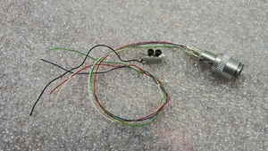 Technics sl1200 mk2, mk3 mk5, Headshell socket with original wiring (free shipp)