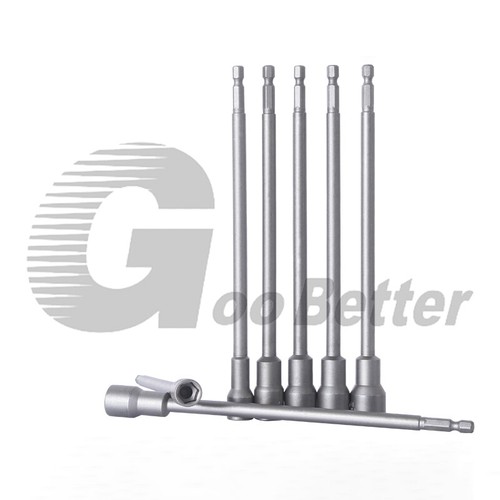 Magnetic 200mm Extended Hexagonal Socket Wrench Hexagonal Bit Dia 5.5-19mm