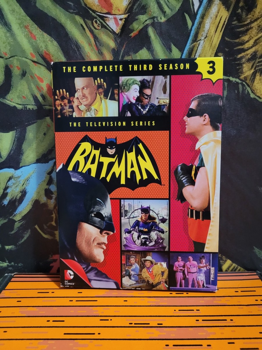 バットマン TV ファースト・シーズン コンプリート・セット〈3枚組〉 バットマン TV ファースト・シーズン コンプリート・セット〈3枚