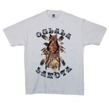 Vintage Native American Oglala Lakota T Shirt XL Single Stitch Oneita USA NOS