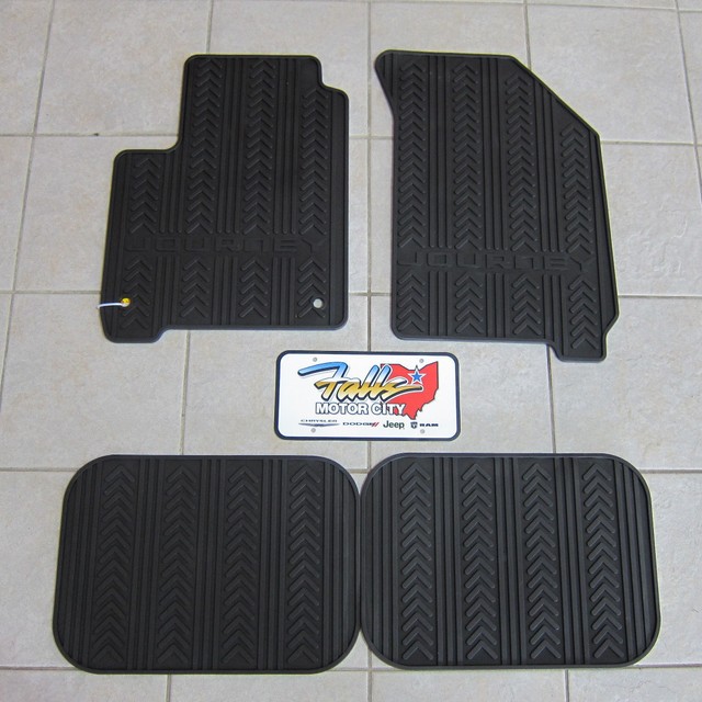 20122018 Dodge Journey All Weather Slush Mat Floor Mat Set Mopar OEM
