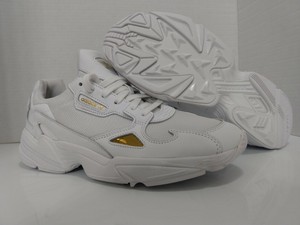 adidas falcon w white gold
