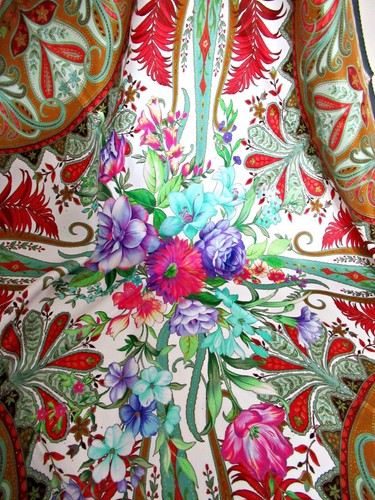FATTORSETA by CAROLINA FATTORINI 100% SILK SQUARE SCARF 35x35 - MADE IN ITALY - Picture 21 of 24