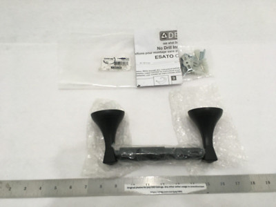 NEW Delta Esato Spring Load Toilet Paper Holder MATTE BLACK ESA50-MB (cosmetic)
