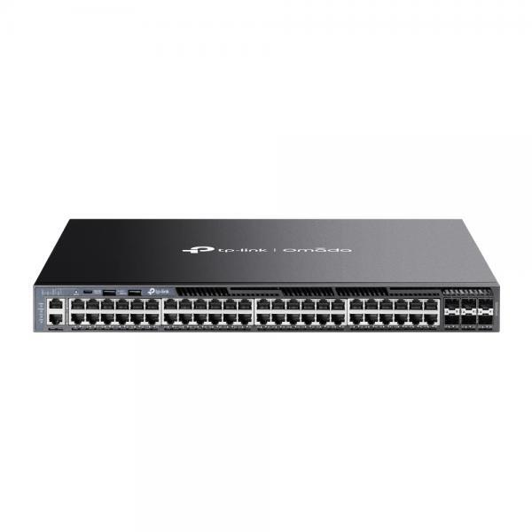 Tp-link OMADA 48-PORT GIGABIT STACKABLE L3 MANAGED SWITCH WITH 6 10GE SF