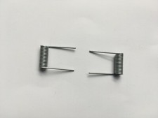 Letterbox springs - pack of 2 springs - 19mm long - for rods up to 4.5mm