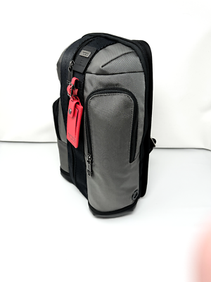 TUMI 02223393GRDO Higgins Sling Ballistic Nylon Men's Grey Red NWT