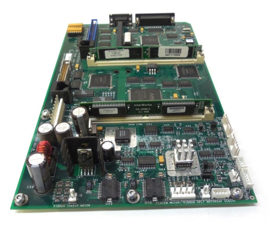 PRINTRONIX MAIN LOGIC BOARD T5000, PCB 174932-001, 174932