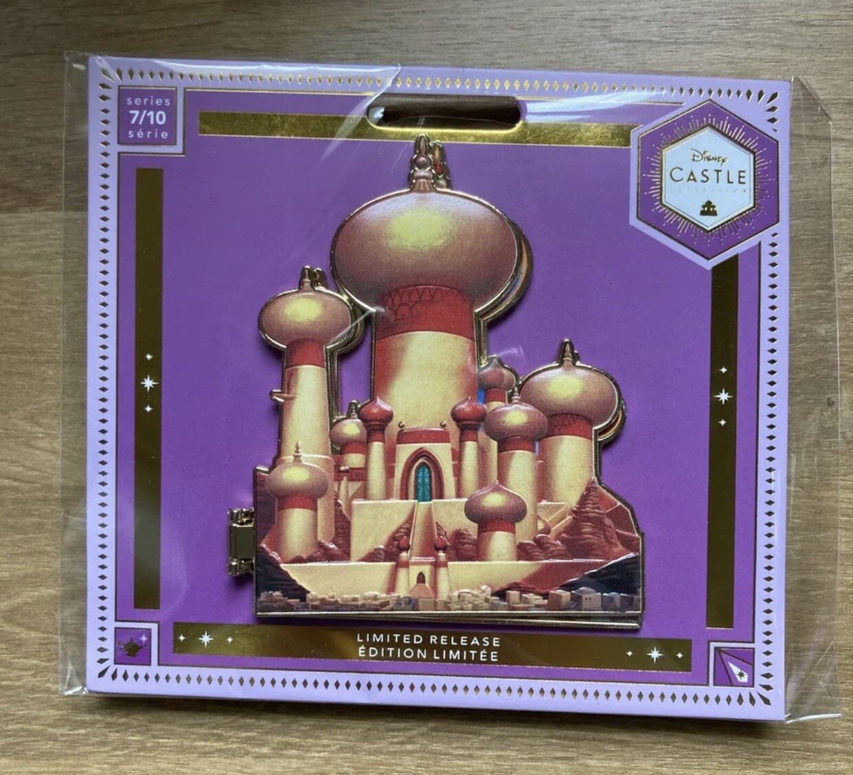 New Jasmine Castle Pin Aladdin Disney Castle Collection Limited Release-In Hand