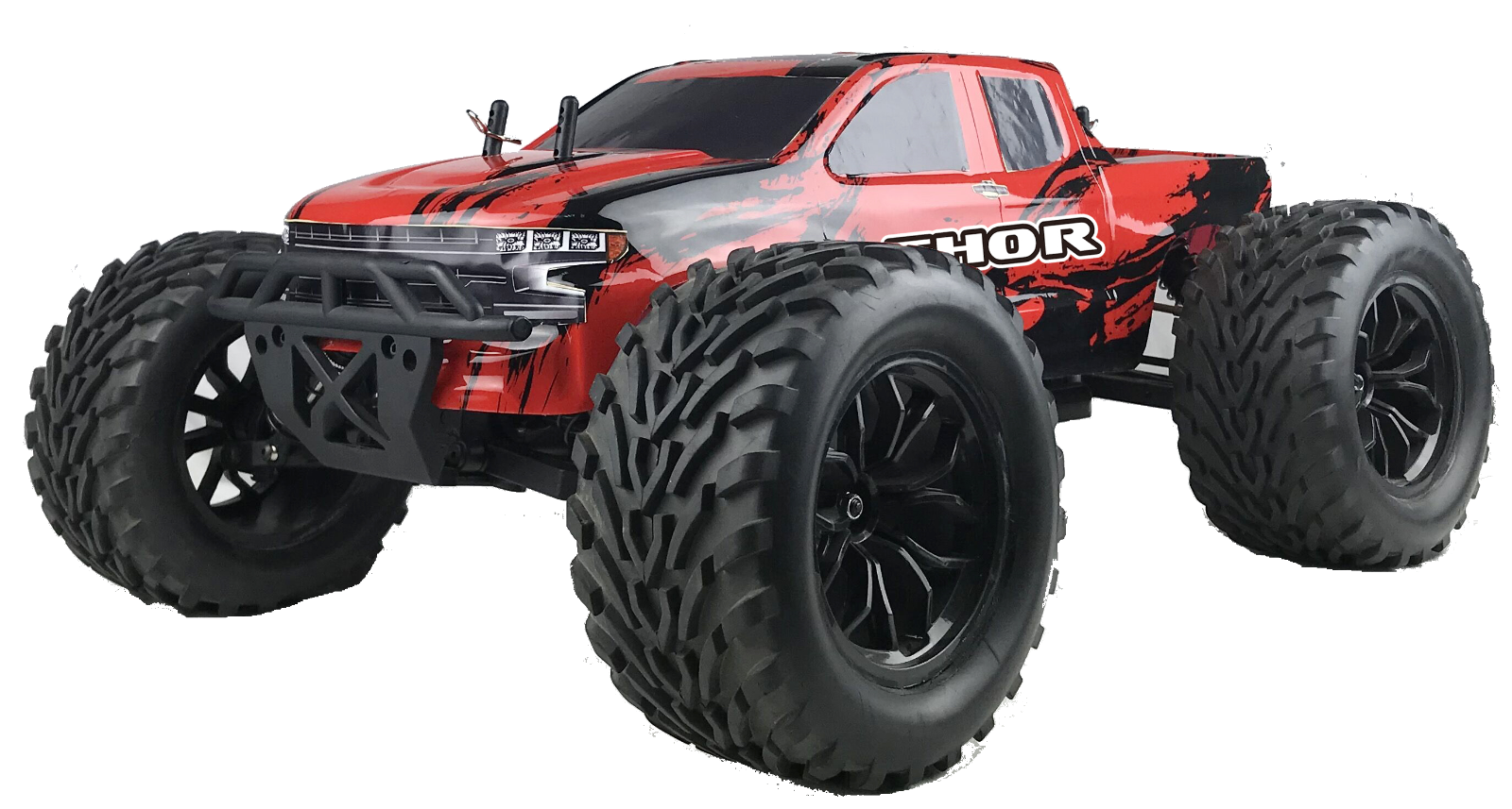 Razzo Racing 1/10 Thor Electric RC Monster Truck, 2.4GHz Remote