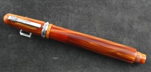 Marlen Marc Chagall Orange Fountain Pen C.1990's