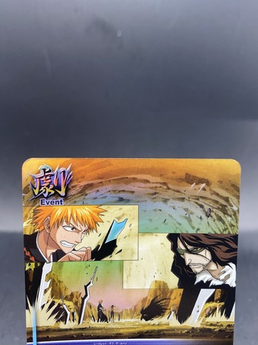 Ichigo Kurosaki BLEACH Soul Card Battle UR Foil Japanese Bandai Jump E-067 B - Picture 2 of 9