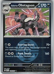 Galarian Obstagoon 132/217 Ascended Heroes Uncommon