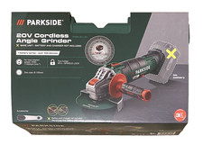 Parkside Cordless Angle Grinder 20v Bare unit