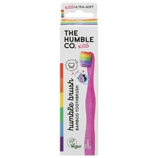 Kids Plant Based Ultra Soft Rainbow Toothbrush  1 Count By The Humble Co