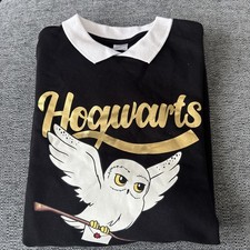 NWOT XL Kids / S Women  s Harry Potter Black Higwarts Sweatshirt MG21