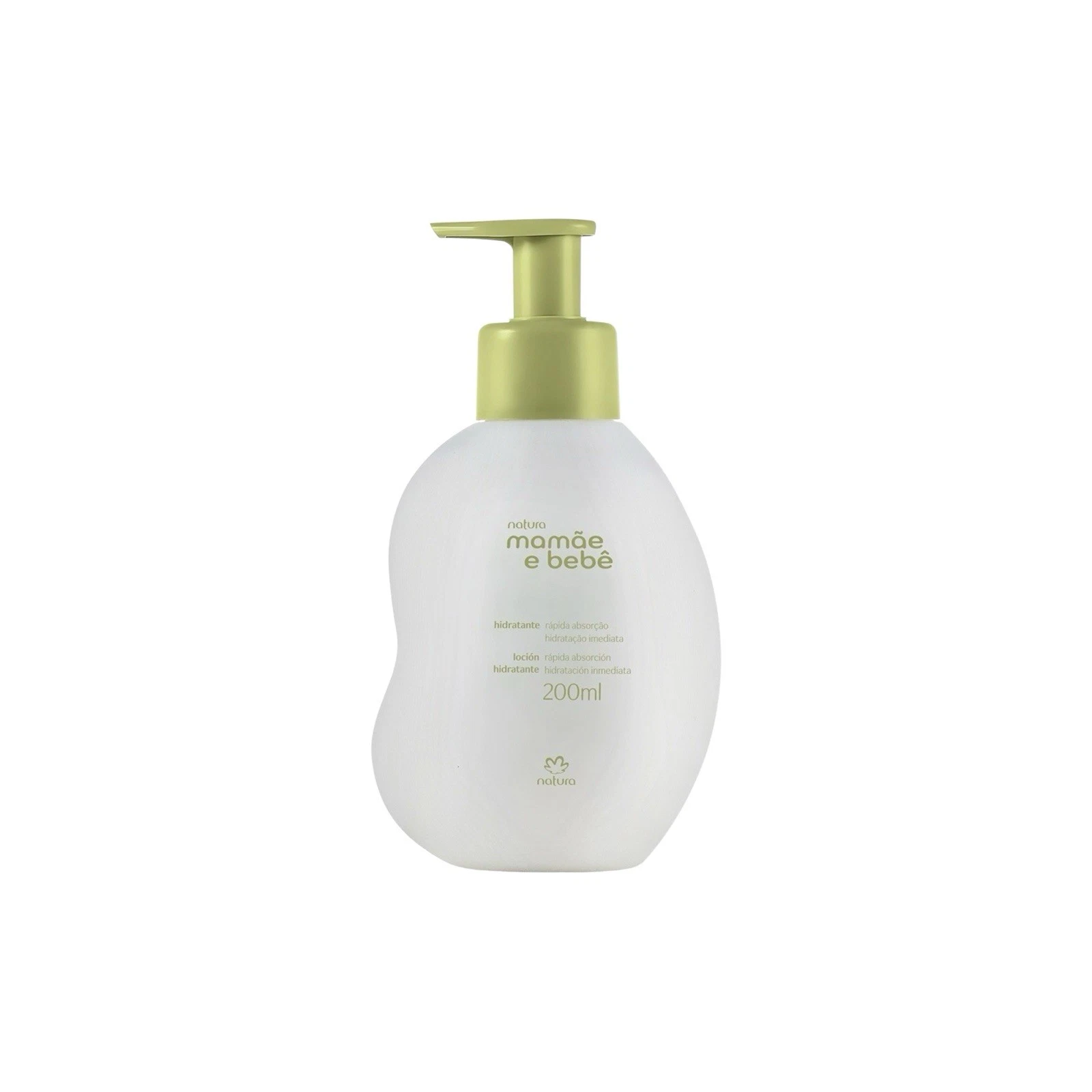 Natura Mamãe e Bebê Baby Moisturizer 200ml | Fast Absorption | Vegan & Safe