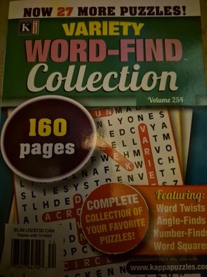 Variety Word-find Collection Volume 254