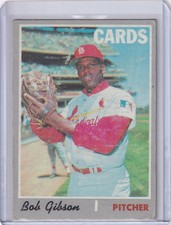 1970 Topps Baseball #530 Bob Gibson - St. Louis Cardinals