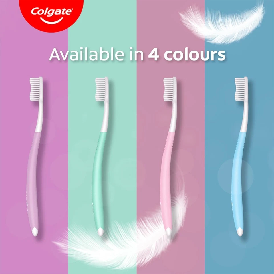 Colgate Gentle Sensitive Care Ultra Soft Bristles Toothbrush - 5Pcs - Image 2 of 4