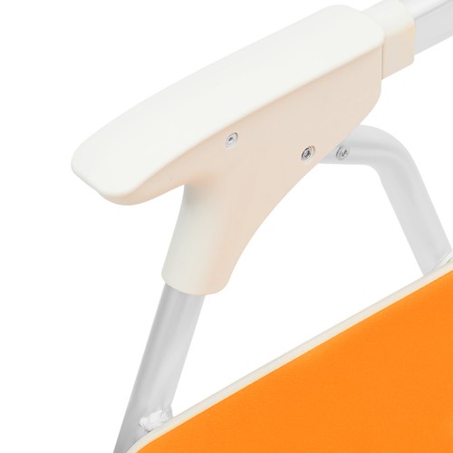 U-förmiger Duschstuhl mit Armlehne klappbar höhenverstellbar Badhocker Senioren - Bild 14 von 22