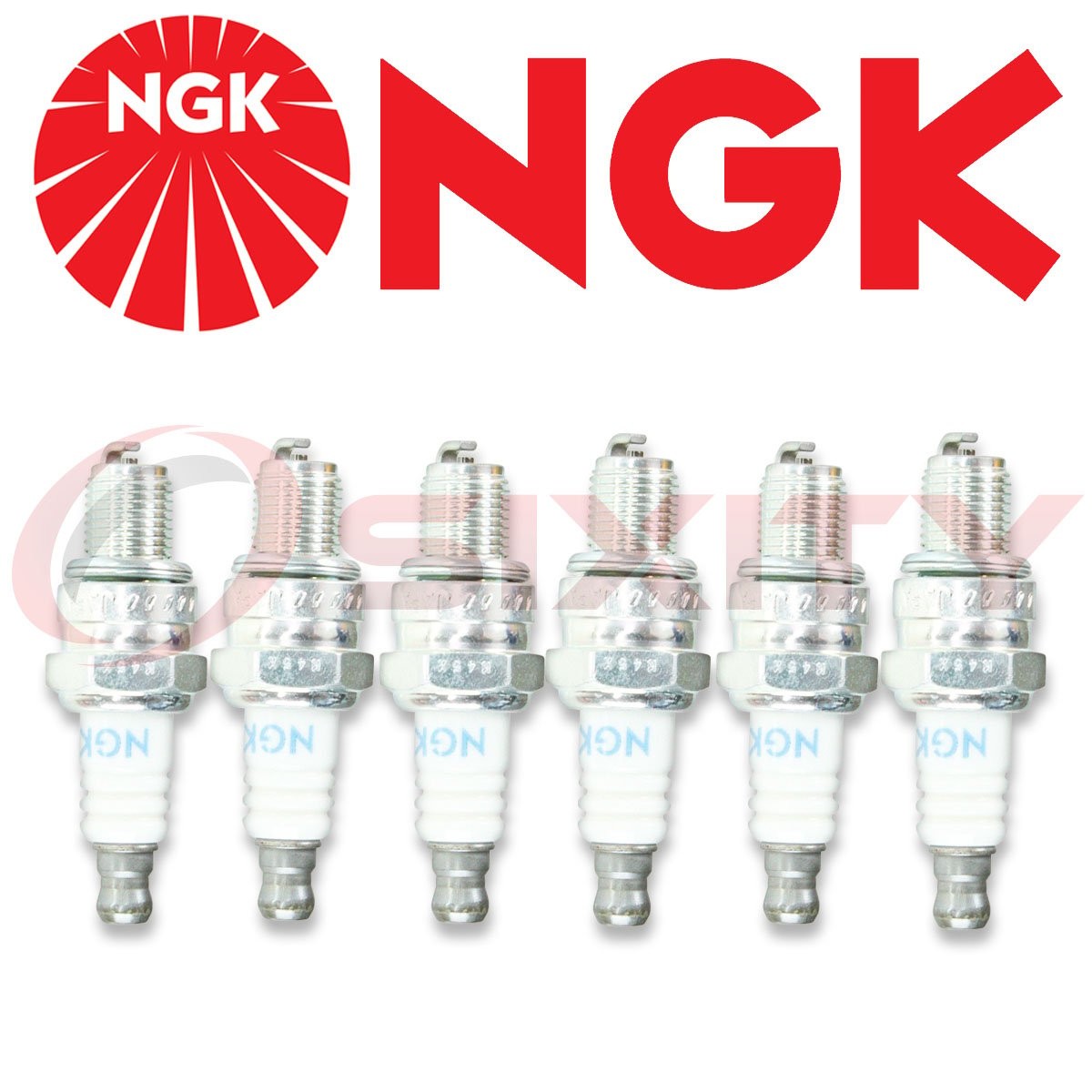 6 Pack Genuine  CMR5H OEM NGK Standard Plug Spark Plugs 7599