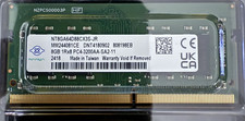 Nanya 8GB 1Rx8 DDR4 SODIMM PC4-25600 3200MHz 260-Pin Memory