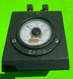 VINTAGE Western Electric DC Microamps Meter