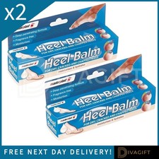 2 x HEEL BALM CREAM 70G SOOTHING HEALING FOR DRY CRACKED CHAPPED HEELS MOISTURE