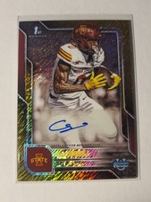 2025 Bowman Chrome U Autograph Chase Sowell #BCA-CST Bowman 1st Gold 26/50