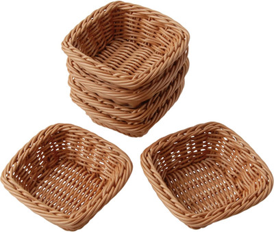 Plastic Wicker Baskets for Storage in Educational or Home Setting, Stores Toddle