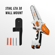 STIHL GTA30 mini chainsaw wall mount for garage or shed