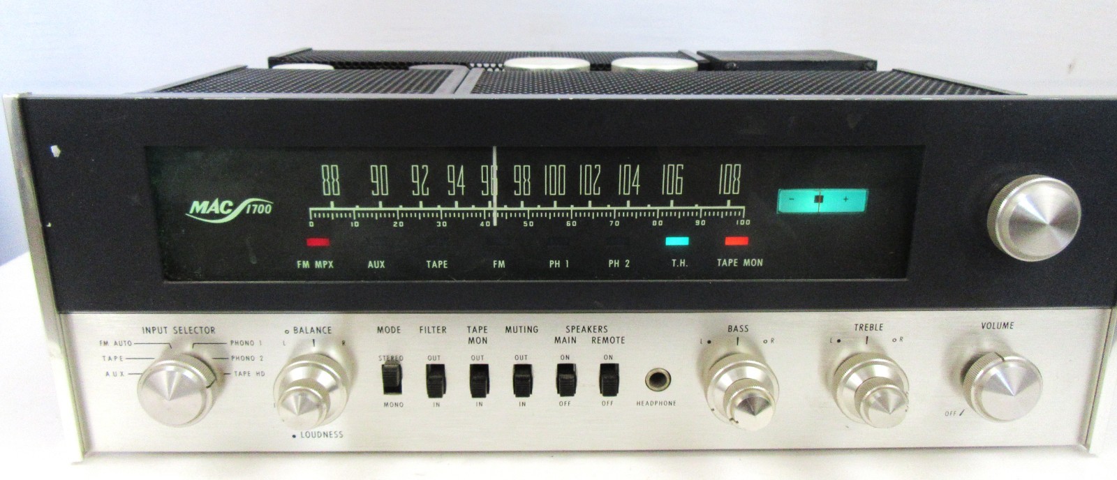 Classic McIntosh Mac 1700 hybrid receiver - Read Description