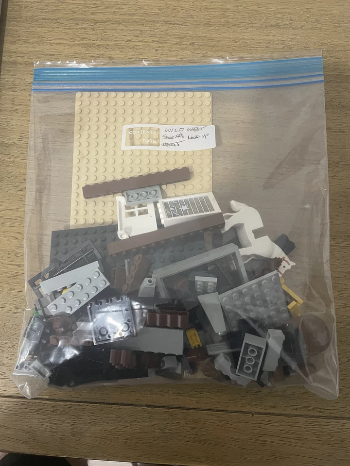 LEGO Wild West: Sheriff's Lock-Up (6755) - 100% Completo - Instrucciones o Caja Foto 3 de 3